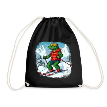 Crocodiles Ski - Sac de sport léger - noir - Devant
