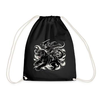 Ninja Jaguar Ninjato Cadeau - Sac de sport léger - noir - Devant
