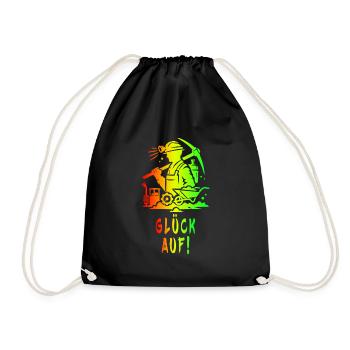 Good luck! Mining Design - Drawstring Bag - black - Front