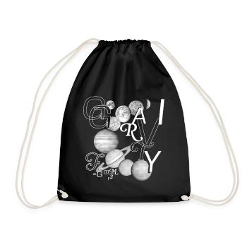 Typo Power : la gravité dans le style - Sac de sport léger - noir - Devant