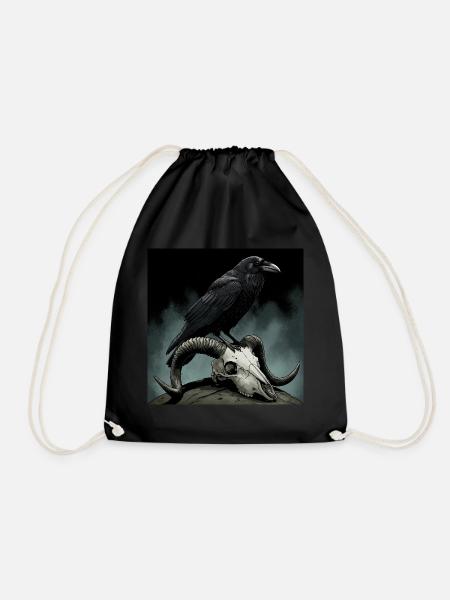 Mystic Raven - Turnbeutel - Schwarz