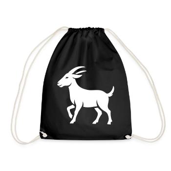 Bouc - Sac de sport léger - noir - Devant
