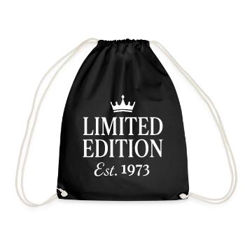 Limited Edition Est. 1973 - Turnbeutel - Schwarz - Vorne