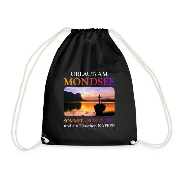 Mondsee Summer - Drawstring Bag - black - Front
