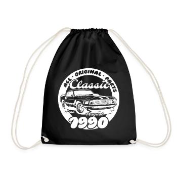 35e anniversaire - Classic Musclecar 08/1990 - Sac de sport léger - noir - Devant