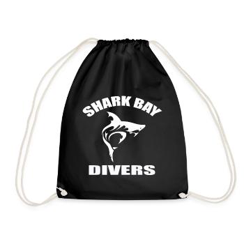 SHARK BAY DIVERS - Turnbeutel - Schwarz - Vorne