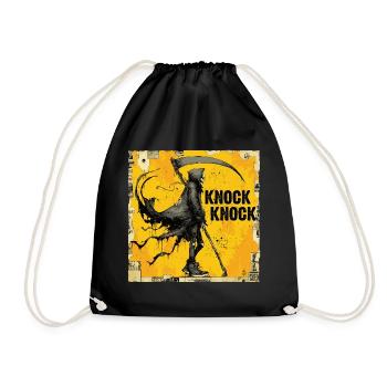 La Faucheuse - Sac de sport léger - noir - Devant