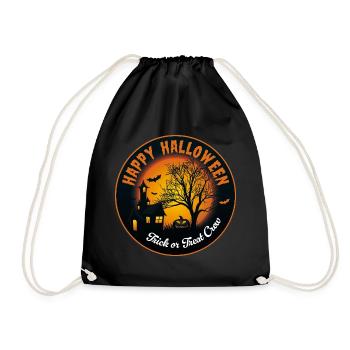 Joyeux Halloween - Trick or Treat Crew SPOOKY ! - Sac de sport léger - noir - Devant
