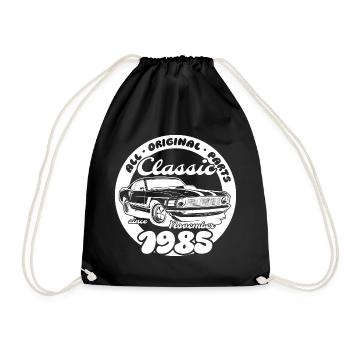 40e anniversaire - Classic Musclecar 11/1985 - Sac de sport léger - noir - Devant