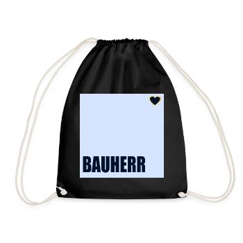 CONSTRUCTEUR DE MAISONS HERZ - Sac de sport léger - noir - Devant