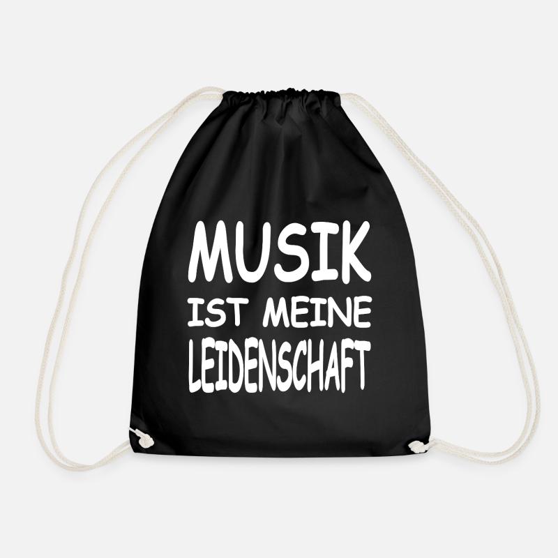 Musik - Turnbeutel - Schwarz