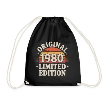 1980 Original Retro Edition - Drawstring Bag - black - Front