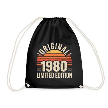 Original 1980 Édition Limitée - Sac de sport léger - noir - Devant
