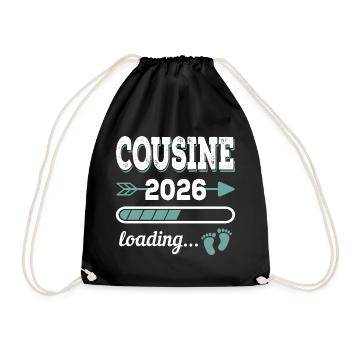 Cousin 2026 Chargement Big Cousin - Sac de sport léger - noir - Devant
