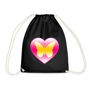 Papillon - Sac de sport léger - noir - Devant