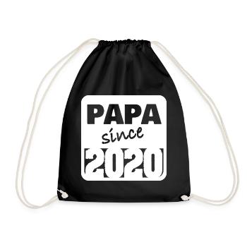 Father 2020 - Drawstring Bag - black - Front