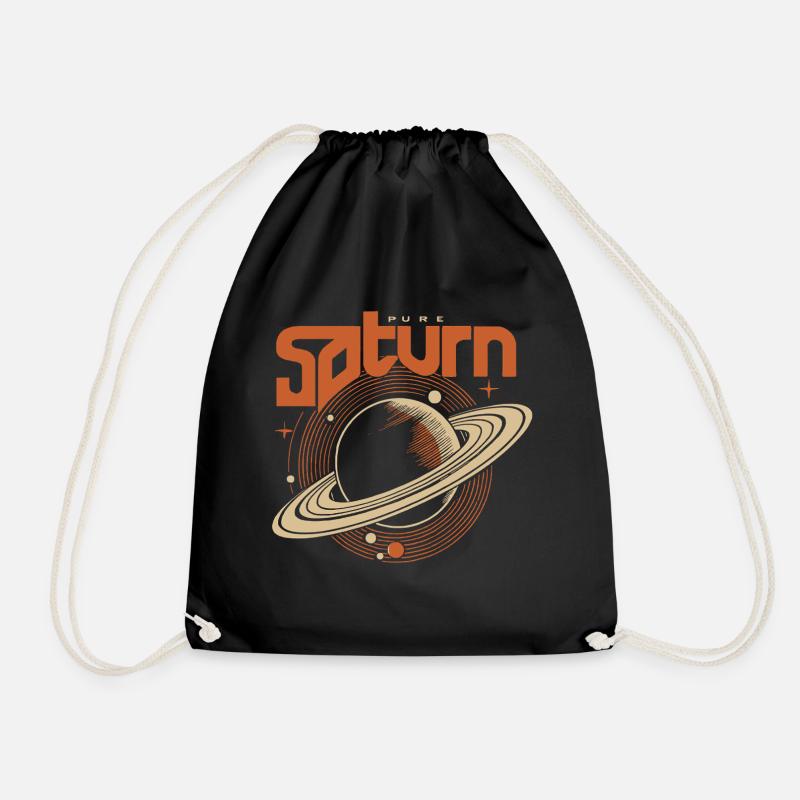 Saturn Rétro Orbital - Sac de sport léger - noir