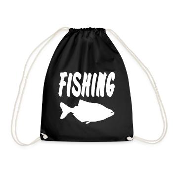 Pêche - Sac de sport léger - noir - Devant