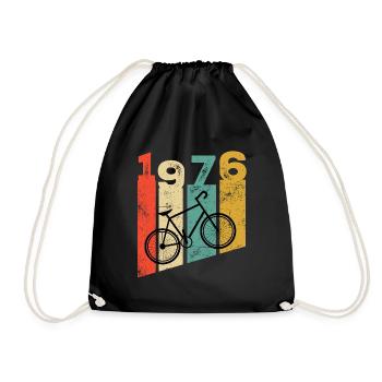 Millésime 1976 - Sac de sport léger - noir - Devant