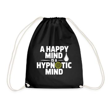 Certified Clinical Cognitive Wellness Specialist  - Drawstring Bag - black - Front