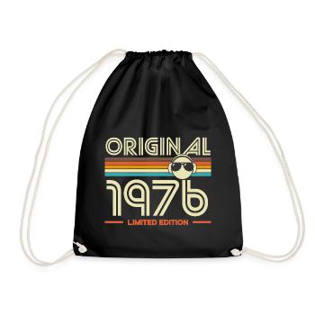 Original 1976 Retro Limited Edition - Drawstring Bag - black - Front