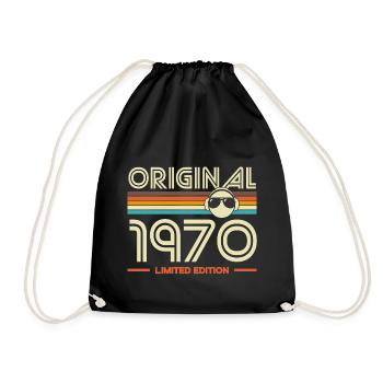 Original 1970 Limited Edition Retro - Sac de sport léger - noir - Devant