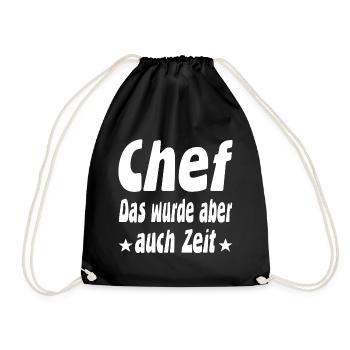 patron - Sac de sport léger - noir - Devant