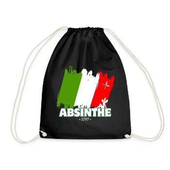 Absinthe 1797 Neuchâtel NE - Sac de sport léger - noir - Devant