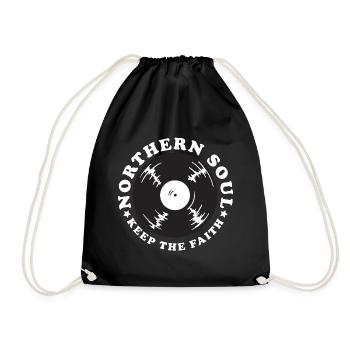 Northern Soul Vintage - Sac de sport léger - noir - Devant
