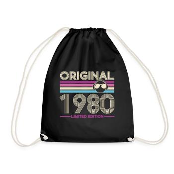 Original 1980 Limited Edition - Drawstring Bag - black - Front