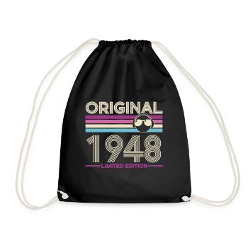 Original 1948 Limited Edition - Drawstring Bag - black - Front