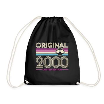 Original 2000 Limited Edition - Drawstring Bag - black - Front