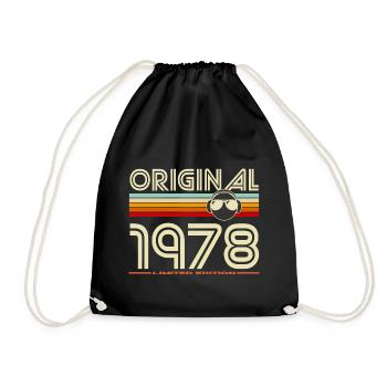 Originale 1978 Retro Casque - Sac de sport léger - noir - Devant