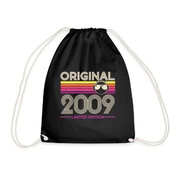Original 2009 Edition - Drawstring Bag - black - Front