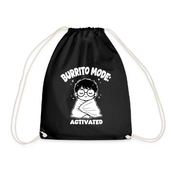 Couverture Burrito Mode - Sac de sport léger - noir - Devant