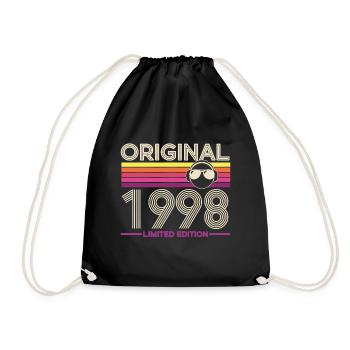 Originale Retro-Edition von 1998 - Turnbeutel - Schwarz - Vorne