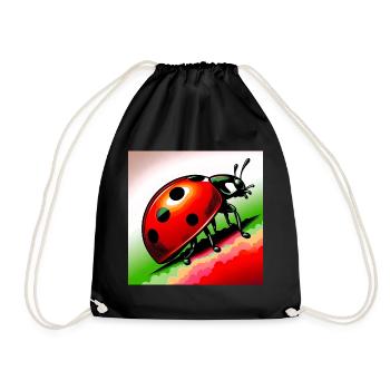 ladybird - Drawstring Bag - black - Front