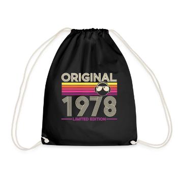 Original 1978 Retro Limited Edition - Drawstring Bag - black - Front