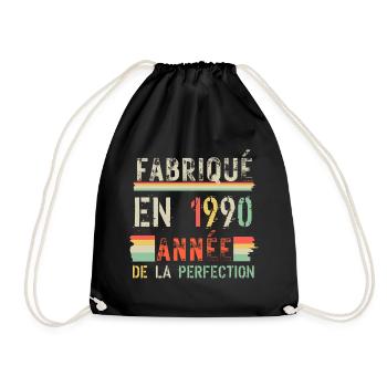 Fabriqué en 1920 – Année de Perfection - Sac de sport léger - noir - Devant