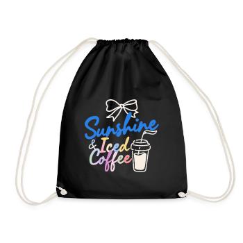 Summer Sun Holidays - Drawstring Bag - black - Front