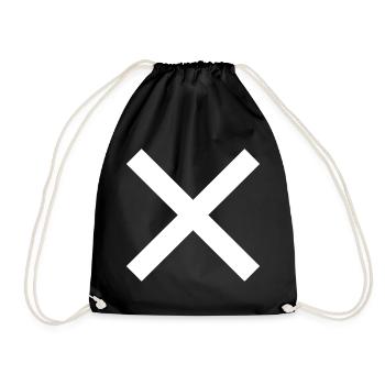 X Signs - Drawstring Bag - black - Front