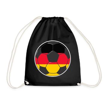 Football team Germany - Drawstring Bag - black - Front
