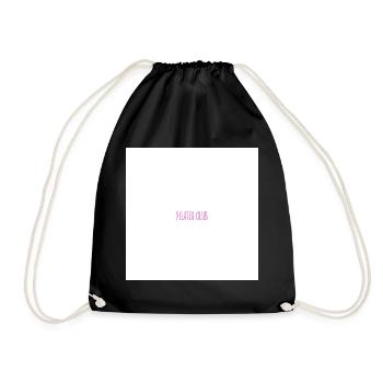 Pilates Club - Drawstring Bag - black - Front