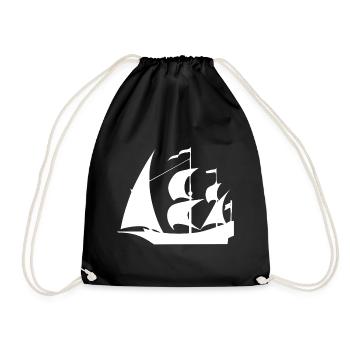 Sail - Drawstring Bag - black - Front