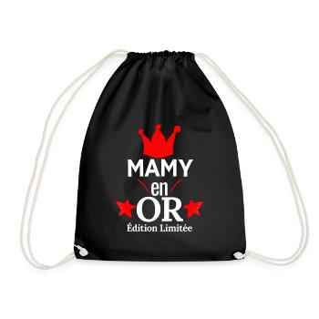 Mamy en OR Édition Limitée - Sac de sport léger - noir - Devant