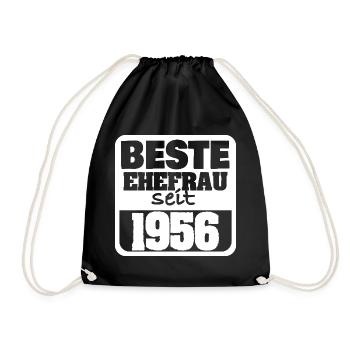 Verliebt 1956 - Turnbeutel - Schwarz - Vorne