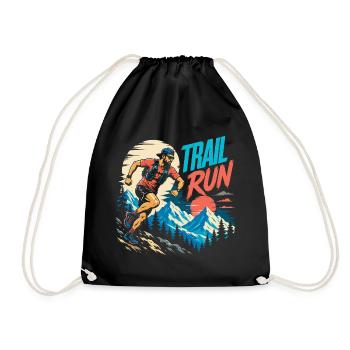 course sur sentier - Sac de sport léger - noir - Devant