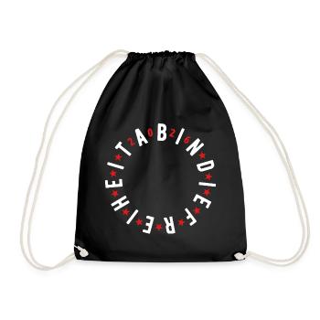 Off to Freedom 2026 - Abitur - Gift - Drawstring Bag - black - Front