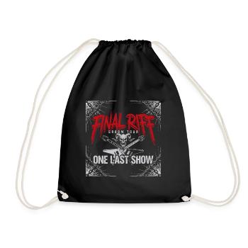 Marié final de la fête de garçon - Sac de sport léger - noir - Devant