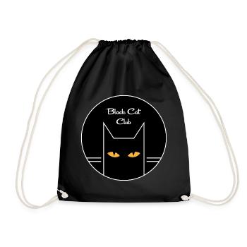 Club du Chat Noir - Sac de sport léger - noir - Devant